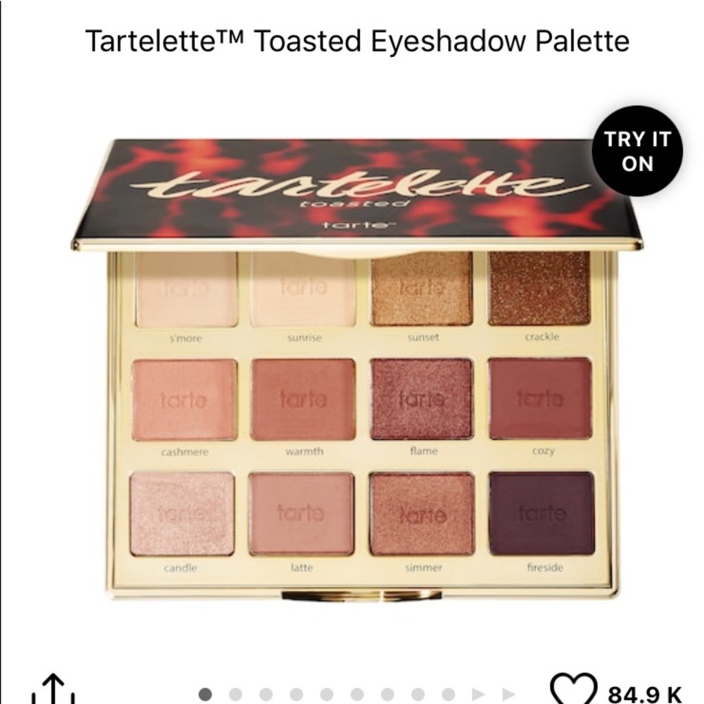 TARTE Tartelette Toasted Palette NEW
